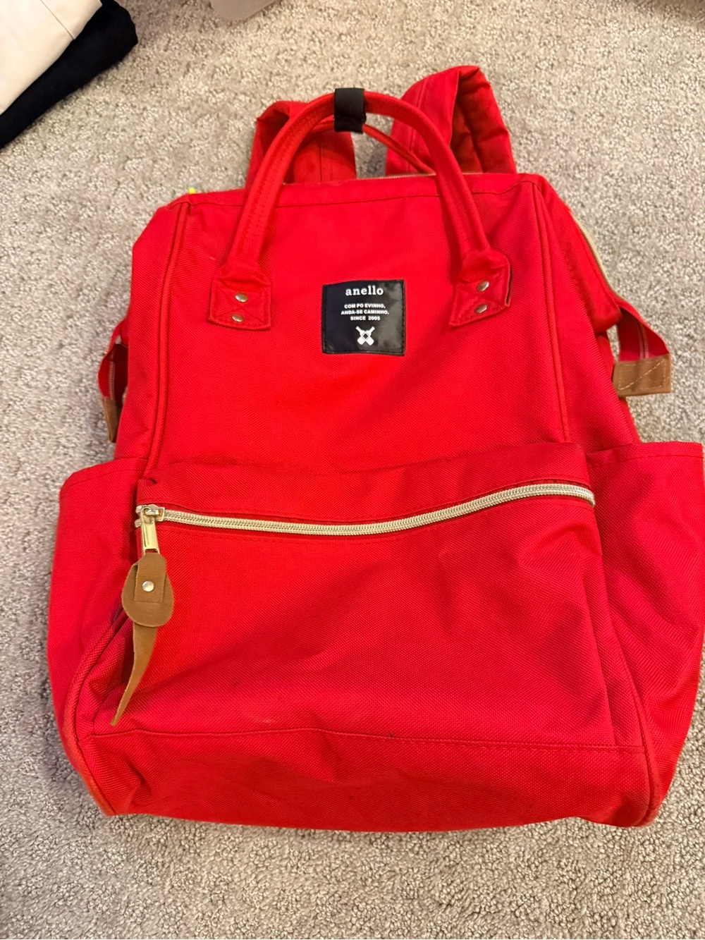 anello Red Everyday Canvas Backpack